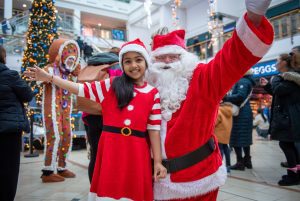 Santa and Haymarket Shopping Centre