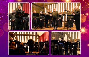 Kingfisher Chorale on stage at the Guildhall