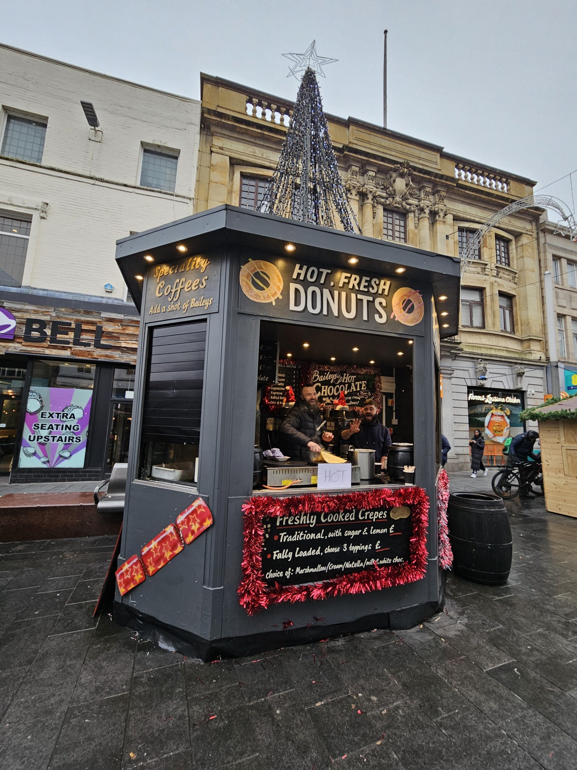 hot Donuts Christmas Market