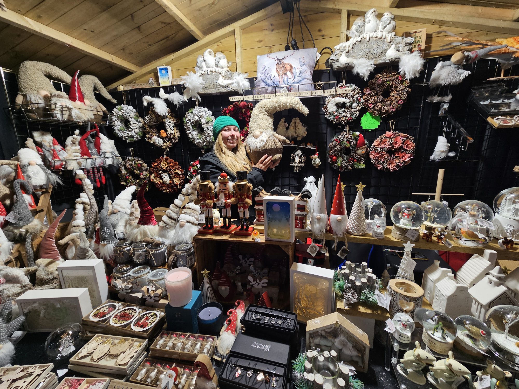 The Christmas Market Stall